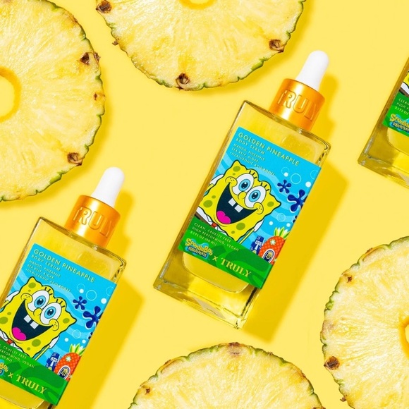 NEW Truly Beauty SpongeBob Pineapple Body Serum - Picture 3 of 7